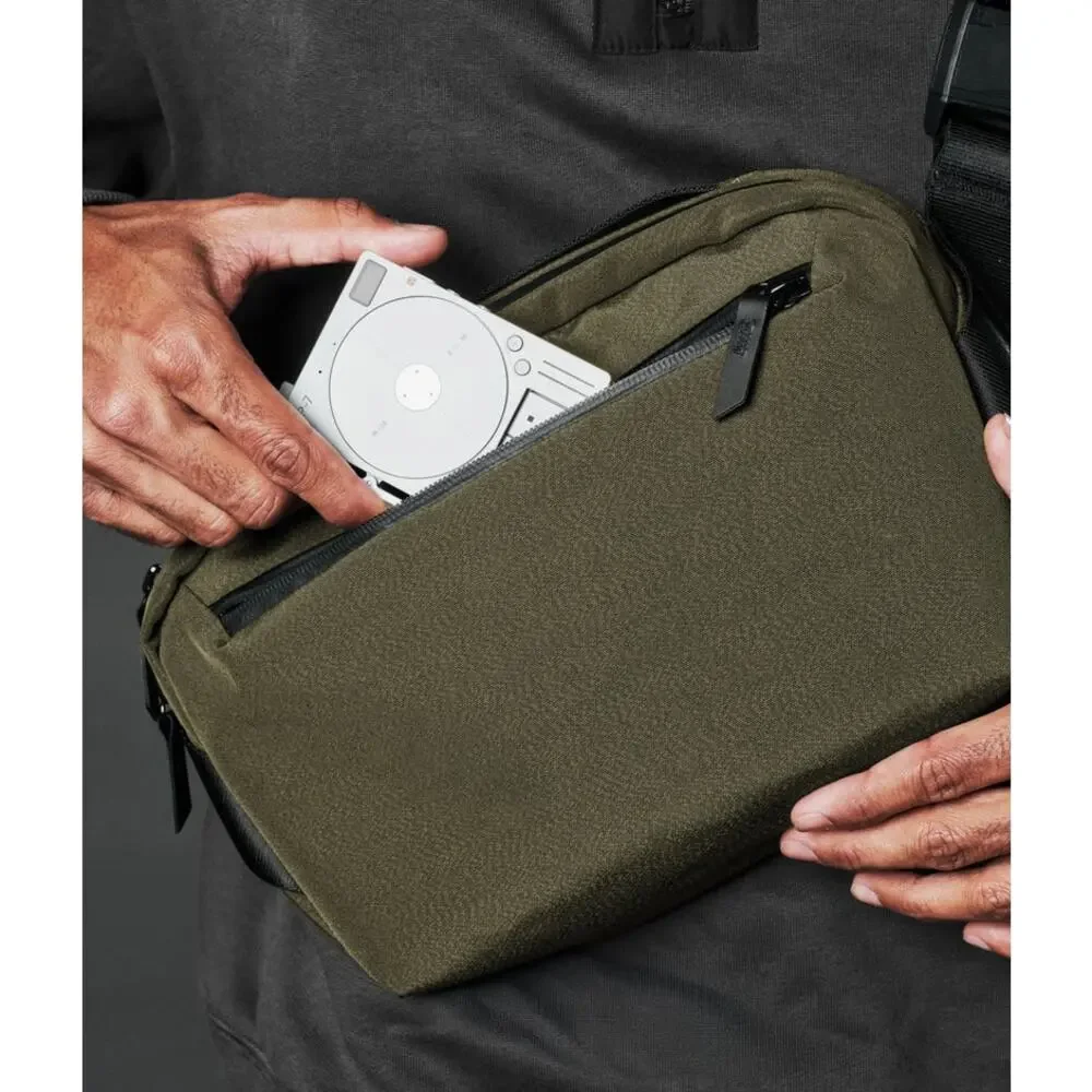 NWT Alpaka Go Sling Mini V2 Belt Travel Bag Army Green | Axoflux 600D